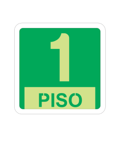 Alternative view of Indicador de piso de emergencia